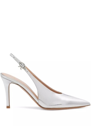 Gianvito Rossi 85mm Robbie pumps - Silver