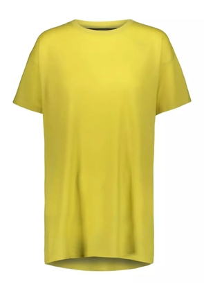 Frenckenberger round-neck ribbed cashmere T-shirt - Yellow