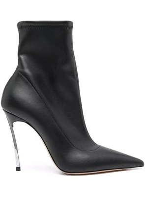 Casadei Blade 105mm boots - Black