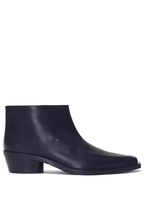 Proenza Schouler Bronco leather ankle boots - Black