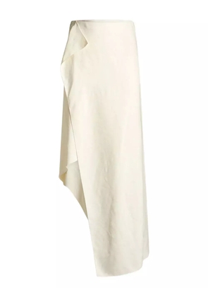 ETRO asymmetric midi skirt - Neutrals