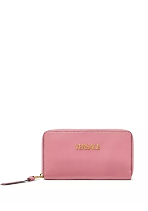 Versace Tag long wallet - Pink