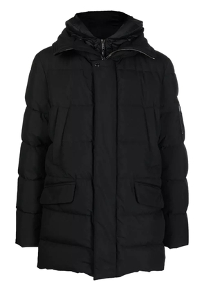 Moorer hooded padded coat - Black