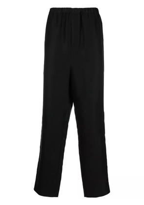 Saint Laurent high-waisted tapered trousers - Black