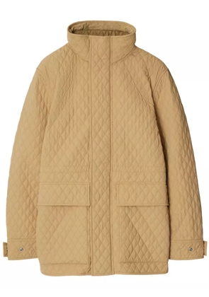 Burberry quilted hooded jacket - Neutrals