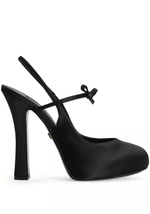 Dolce & Gabbana satin pumps - Black