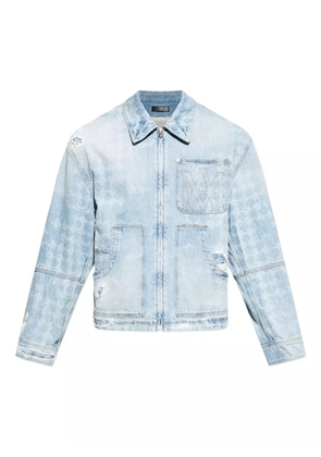 AMIRI distressed denim jacket - Blue