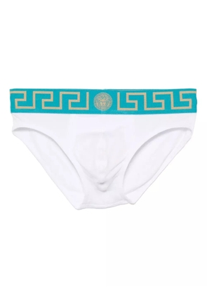 Versace Greca border briefs - White