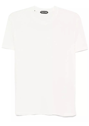 TOM FORD crew neck T-shirt - Neutrals