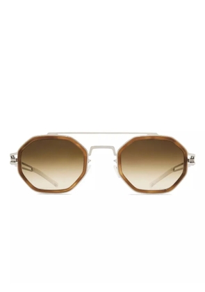 Mykita geometric-frame sunglasses - Silver