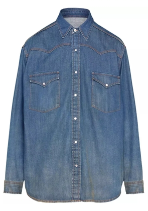 Maison Margiela Americana denim shirt - Blue