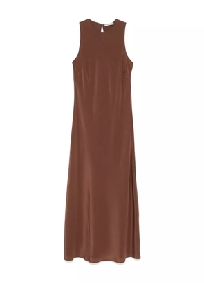 Asceno Valencia maxi dress - Brown