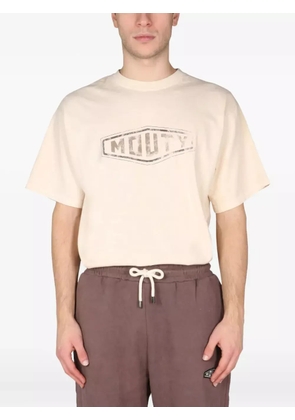 MOUTY logo-print T-shirt - Neutrals