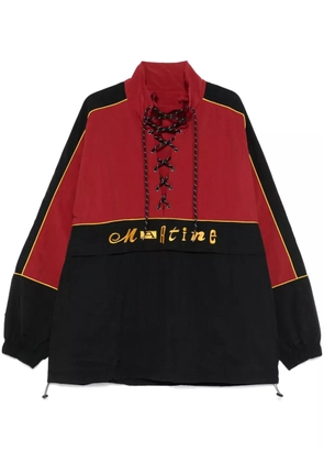 Martine Rose lace-up windbreaker - Black