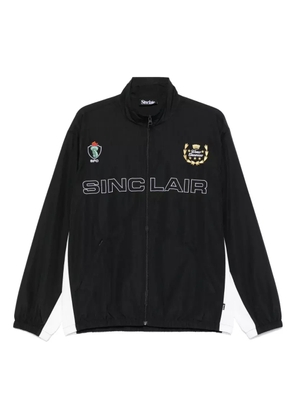 Sinclair logo-embroidered jacket - Black