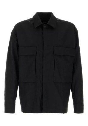 Herno padded shirt jacket - Black