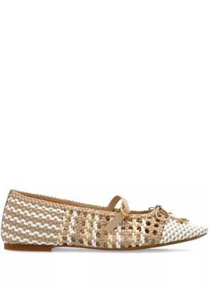Odissì bow-detailing ballerina shoes - Neutrals