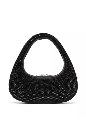 Coperni crystal-embellished Swipe bag - Black