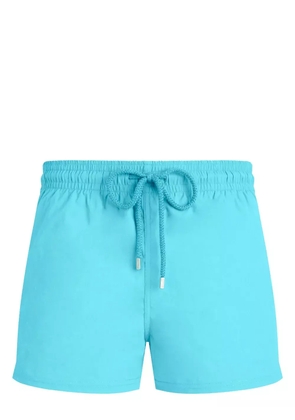 Vilebrequin logo-appliqué swim shorts - Blue