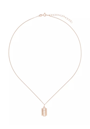 True Rocks mini razor pendant necklace - Gold