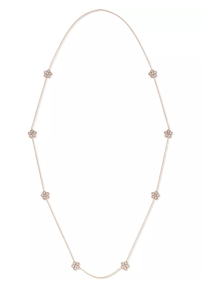 David Morris 18kt rose gold diamond Miss Daisy Sautoir necklace - Pink