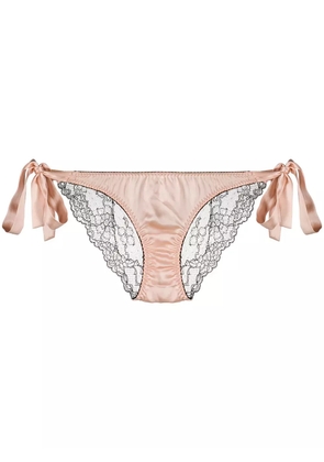 Gilda & Pearl Cherie tie side briefs - Pink