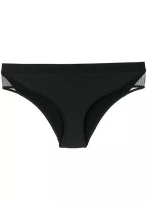 Stella McCartney sheer-panel bikini bottoms - Black