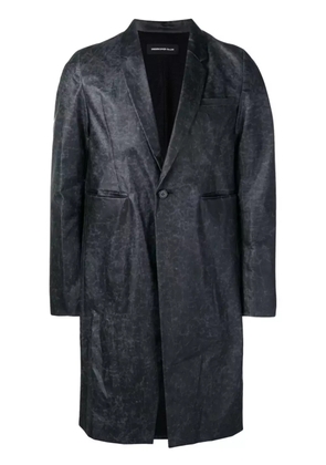 Undercover single-breasted coat - Black