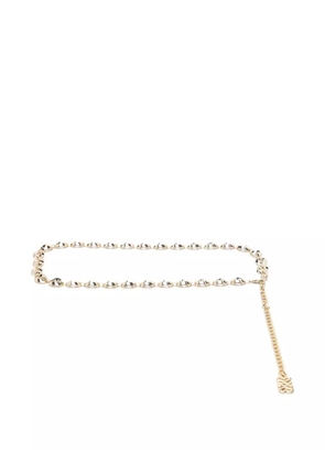 SANDRO chain-link belt - Gold