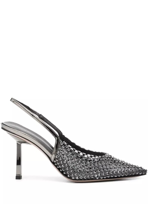 Le Silla 80mm Gilda slingback pumps - Grey
