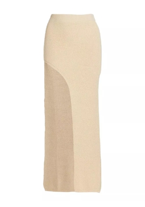Aya Muse asymmetric skirt - Neutrals