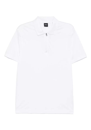 BOSS short-sleeved polo shirt - White