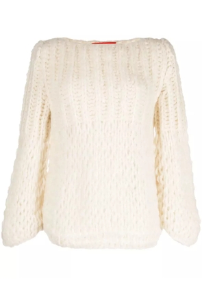 Wild Cashmere Xenia chunky-knit cashmere jumper - White