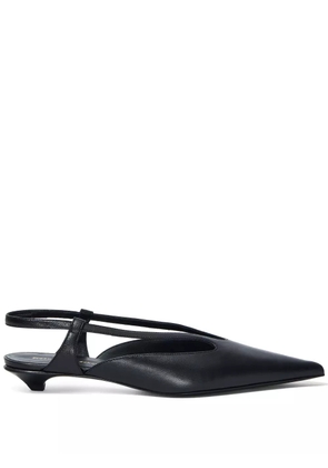 Proenza Schouler slingback leather pumps - Black