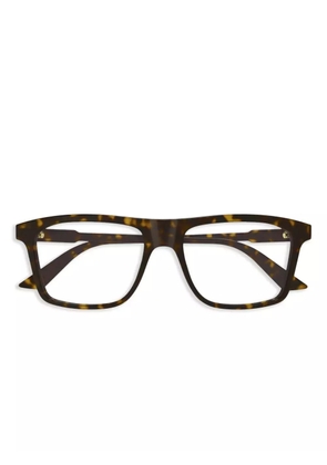 Gucci Eyewear square-frame glasses - Brown
