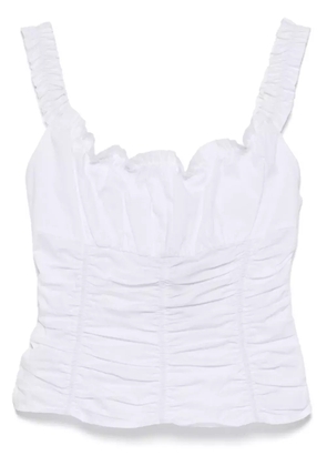 STAUD Nic top - White