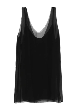 TOTEME V-neck slip top - Black