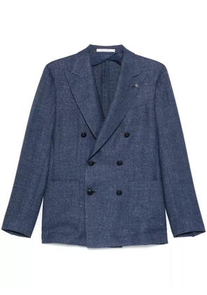 Tagliatore double-breasted blazer - Blue