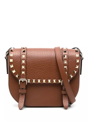 Valentino Garavani Rockstud satchel bag - Brown