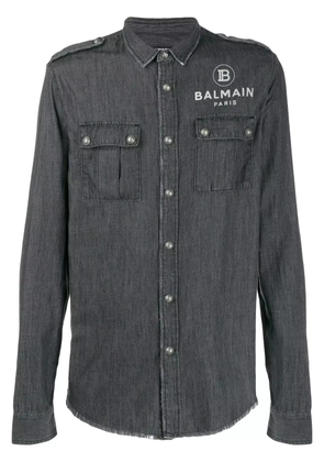 Balmain logo shirt - Black
