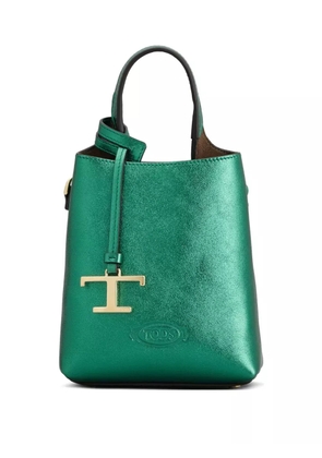 Tod's T Timeless leather mini bag - Green