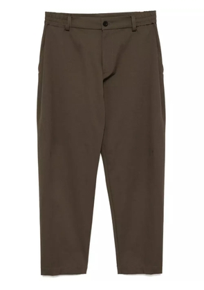 CROQUIS tapered trousers - Brown