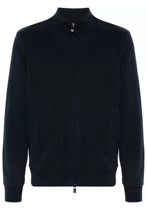 Corneliani zip-up sweatshirt - Blue