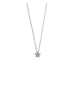 ALINKA 18kt white gold Stasia mini diamond necklace - Silver