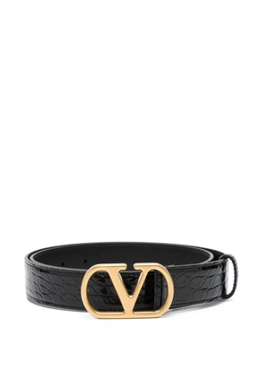 Valentino Garavani VLogo belt - Black