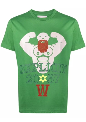 Walter Van Beirendonck Pre-Owned Explicit 2067 T-shirt - Green