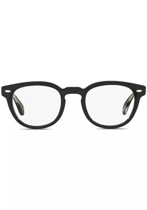 Oliver Peoples round-frame glasses - Black