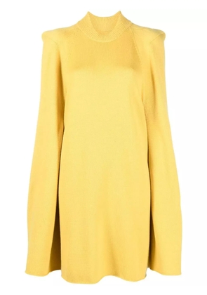 Rick Owens Tec oversized wool jumper - Yellow