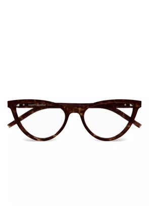 Saint Laurent Eyewear 'Slim SL 138' sunglasses - Brown