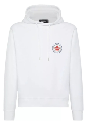 DSQUARED2 cotton hoodie - White